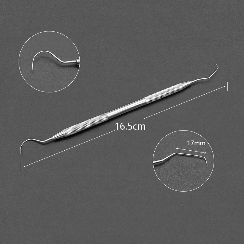 Dental Probe Oral Cleaning Care Periodontal Pocket Stone Removal Picking Hook Dental Clinic Dental Instruments