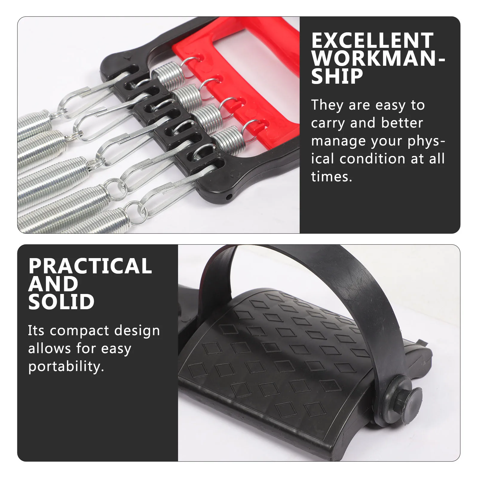 

Spring Steel Chest Expander Arm Strength Pectoral Muscle Fitness Device Rope Exerciser Adjustable Bands Home Use Fitness Machine
