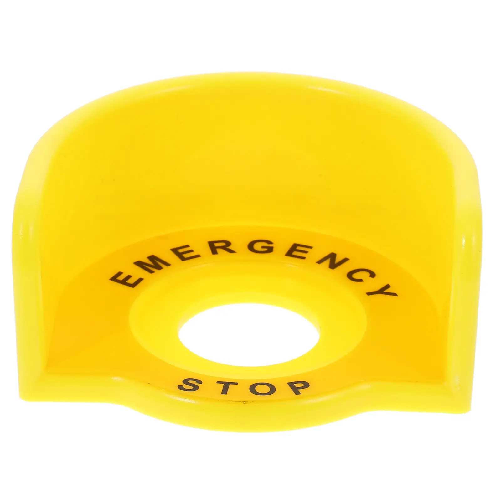 Clear Emergency Stop Button Cover Protective Guard for Machinery Industrial Equipment Home Garage Garden Safety Push Button