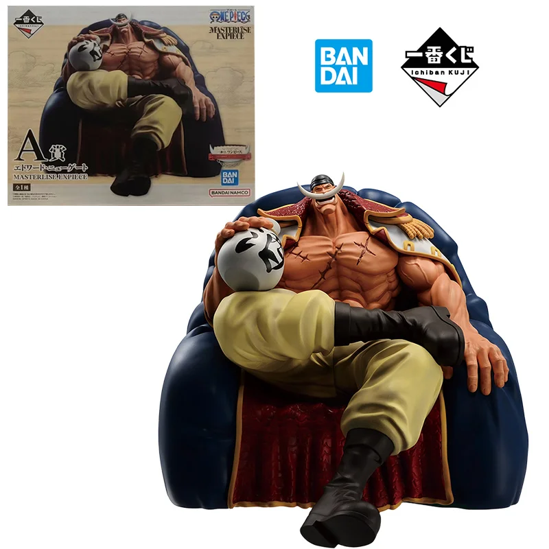 

Bandai Ichibankuji One Piece Whitebeard Pirates A Edward Newgate 18Cm Anime Original Action Figure Model Toy Gift Collection