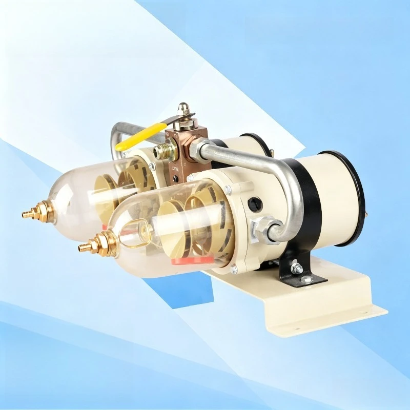 75900FHX10 30 Duplex Diesel Fuel Water Separator 180Deg Switch Valve for 900FG Marine Bowl Drain