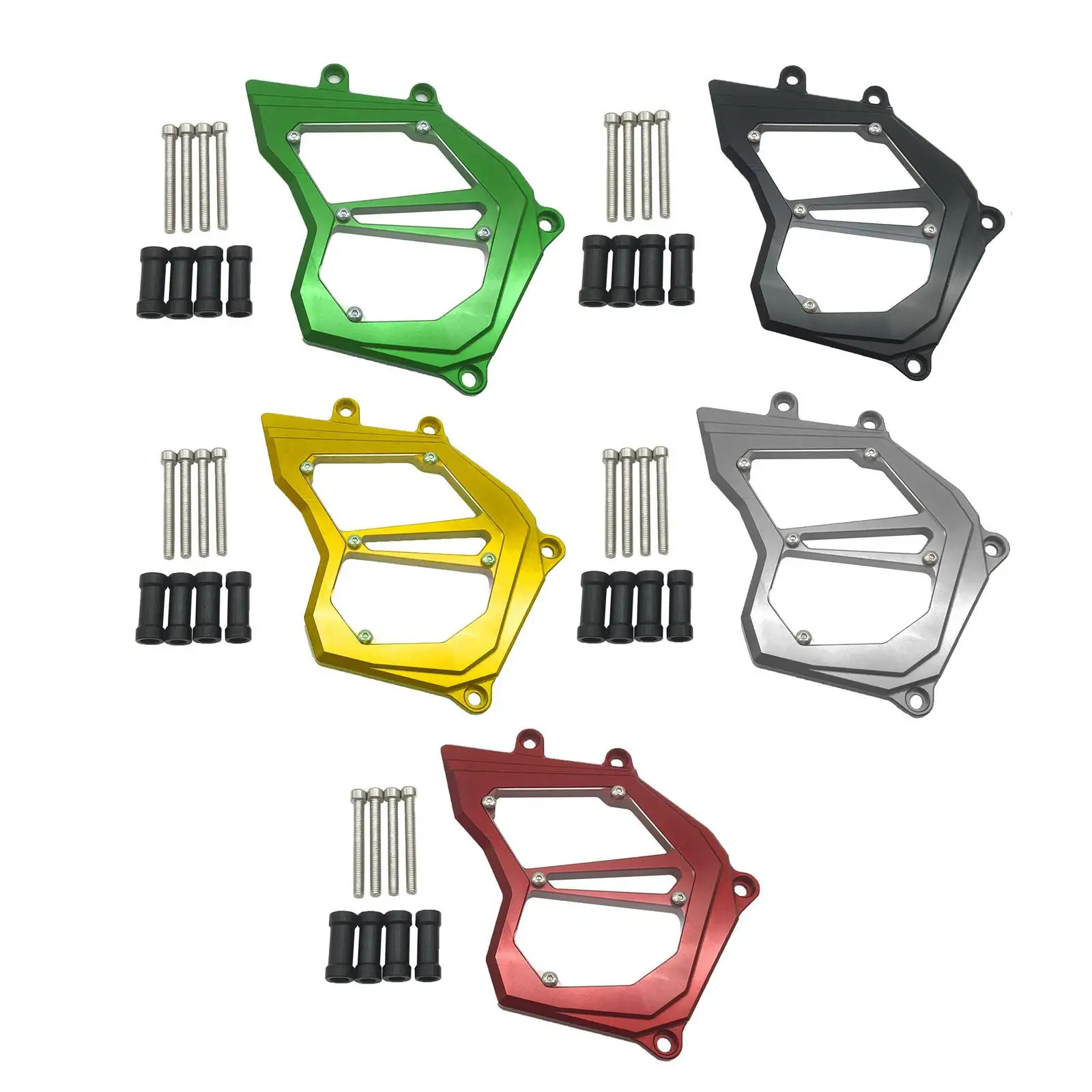 غطاء ضرس أمامي من الألومنيوم للدراجات النارية سلسلة حماية متينة لـ KAWASAKI ZX10R 2013 2014 2015 2016 أجزاء ممتازة