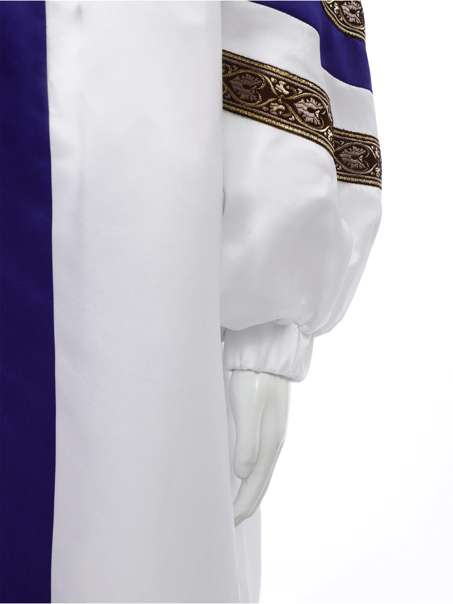 الأولاد مسلم العربية تونك تراكب العبادة زي Dancewear طويلة الأكمام الكنيسة الليتورجية الثناء فستان رقص فستان رقص غنائي