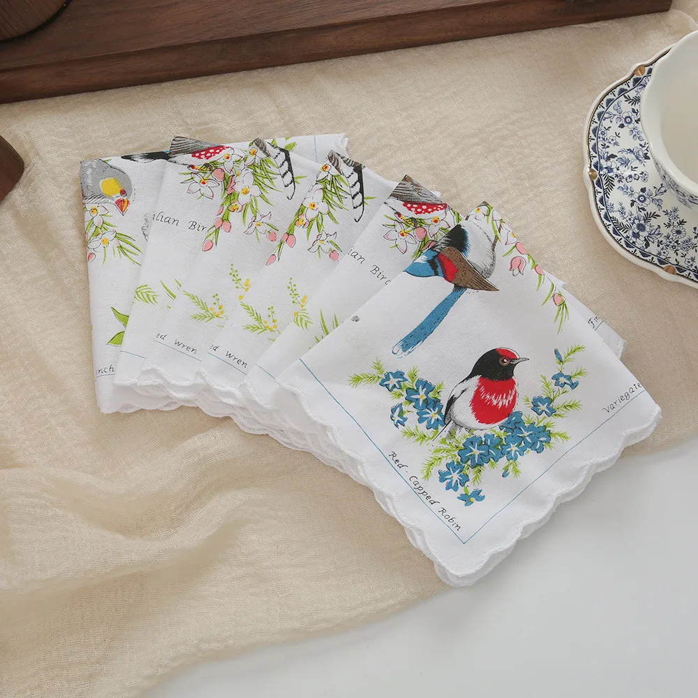 12-lencos-vintage-finos-100-algodao-com-estampa-de-passaros-e-borboletas-absorventes-de-suor-lencos-de-bolso-retro-para-uso-diario