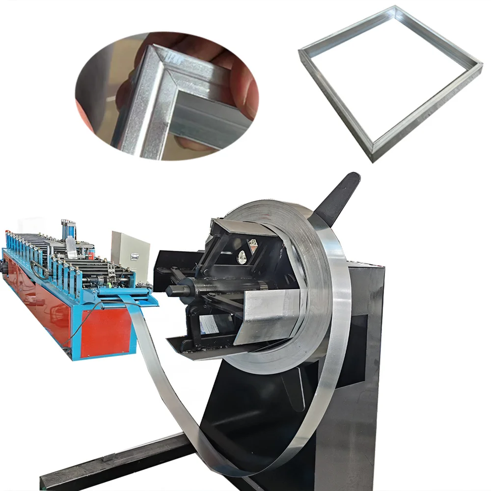 Metal Steel Door Frame Panel Steel Window Frame Making Machine Door Frame Cold Roll Forming Machine
