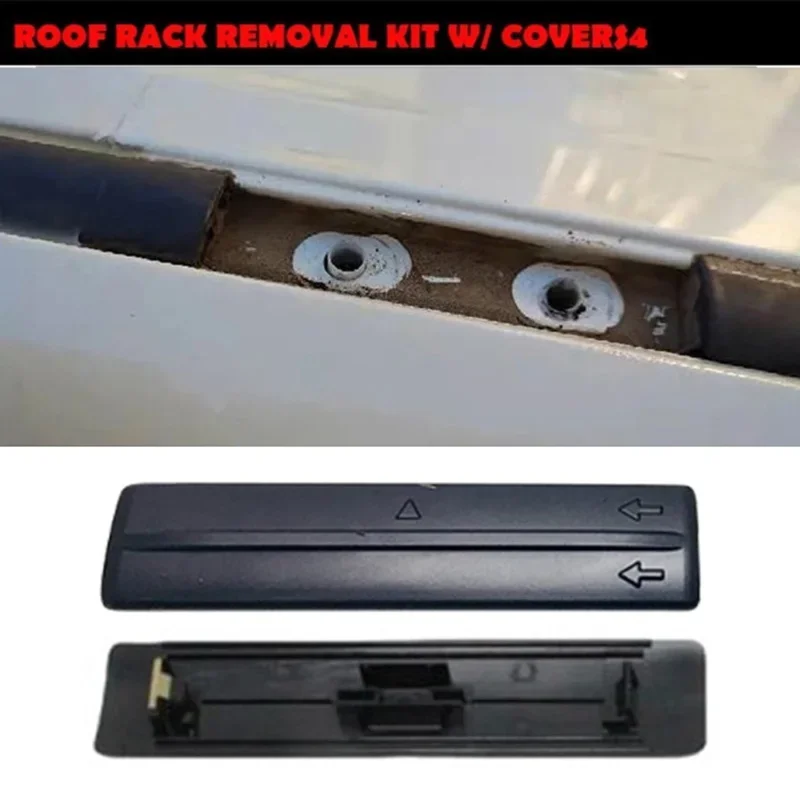 For Toyota RAV4 Land Cruiser Highlander 4Runner Car Roof Rack Removal Hole Cover Replaceable Auto Exterior Parts 75596-35030