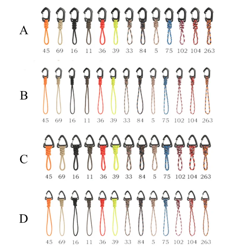 1pc Color Random Plastic Carabiner Clip Keychain Outdoor Camping Hiking Climbing Snap Clip Lock Backpack Hanger Buckle Hook