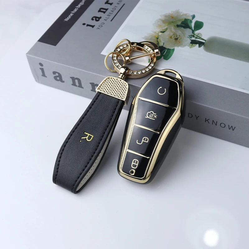 TPU 4-Button BYD Car Key Fob Case - Song Pro, Han, Tang - Image 6