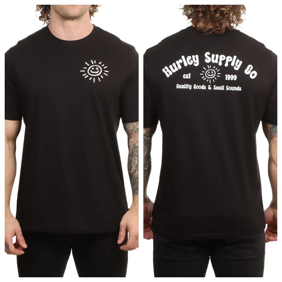 Rare Hur Surfing Ley Graphic Cotton T-shirt Unisex Summer Short Sleeve Fashion Brand Tee Luxury Casual Vintage Tees