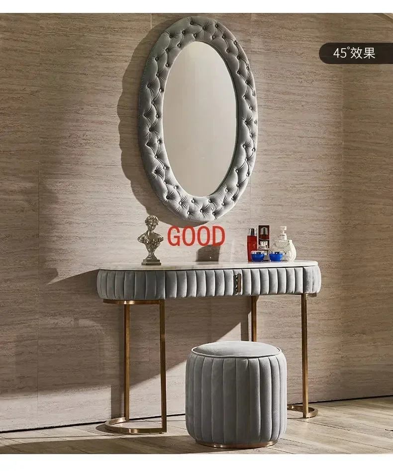Modern Light Luxury Dressing Table Designer Studio Dresser Fashion Neoclassical