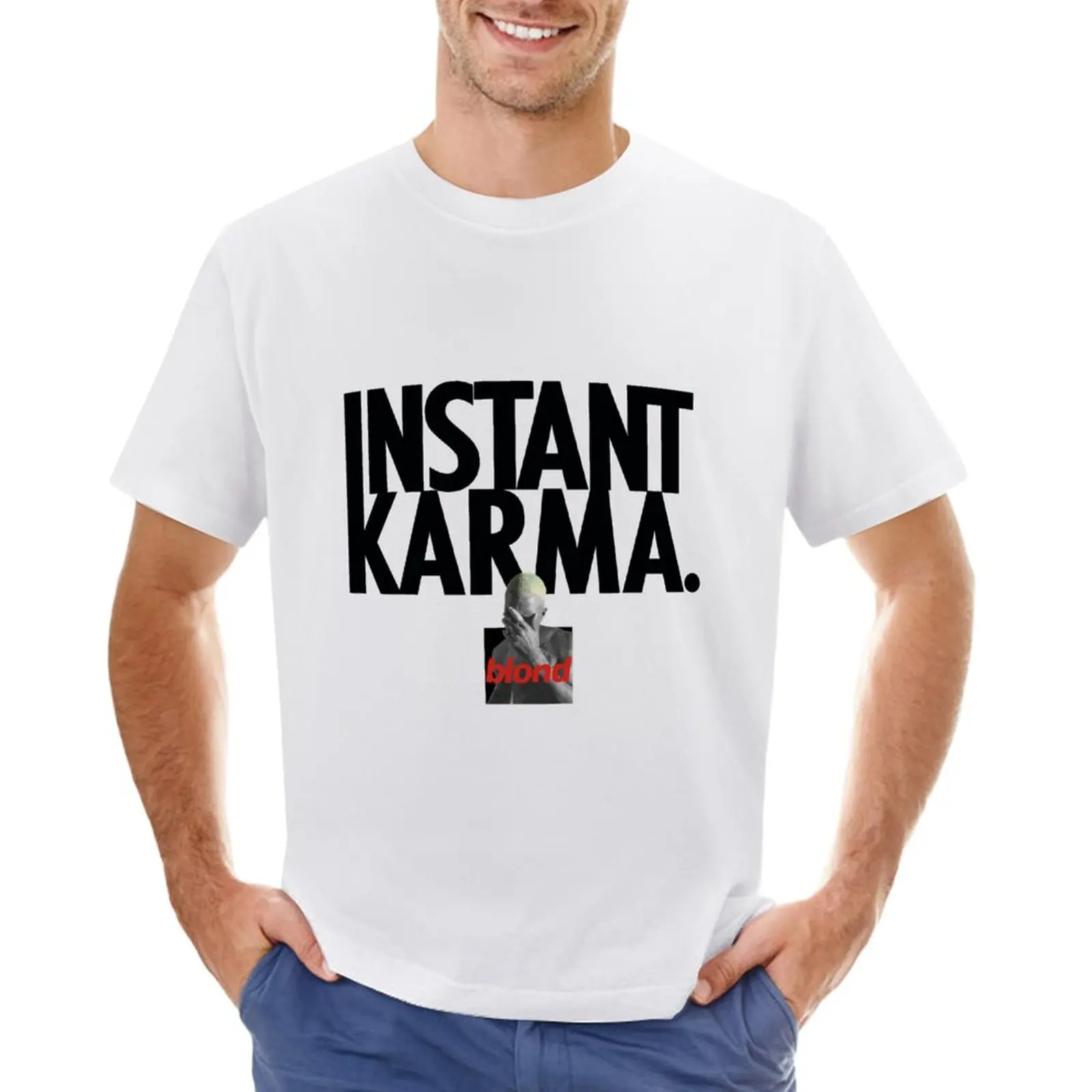 

Instant Karma T-Shirt vintage customs design your own boys whites oversized mens funny t shirts