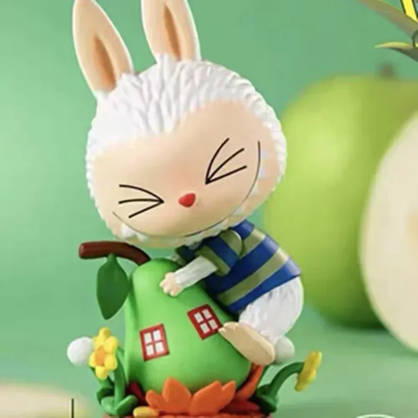 Pop Mart Labubu The Monsters Fruit Series Blind Box Guess Bag Desktop Decoration Cute Model Gift Girl Blind Bag Toys Anime
