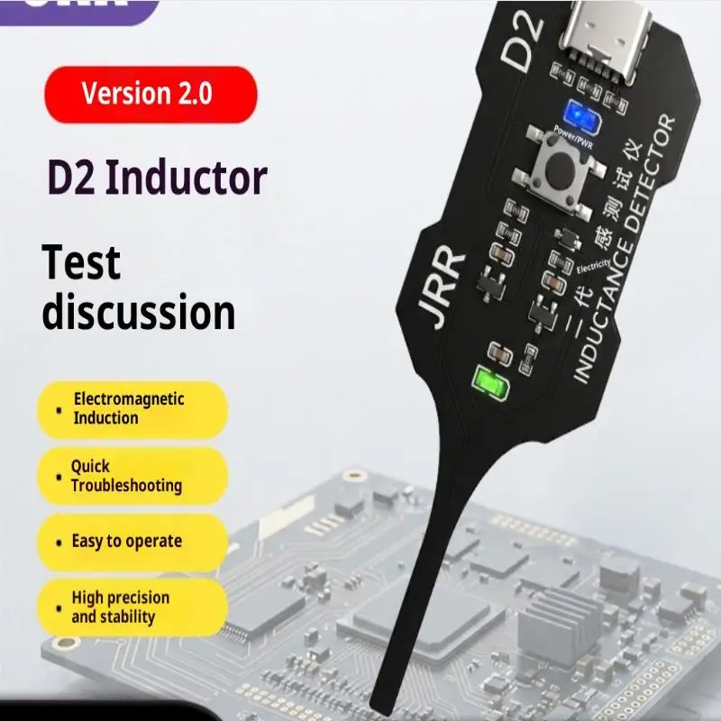 Motherboard Coil Inductance Tester V2.0 Type-C, Phone Component Fault Inspection Repair Tool