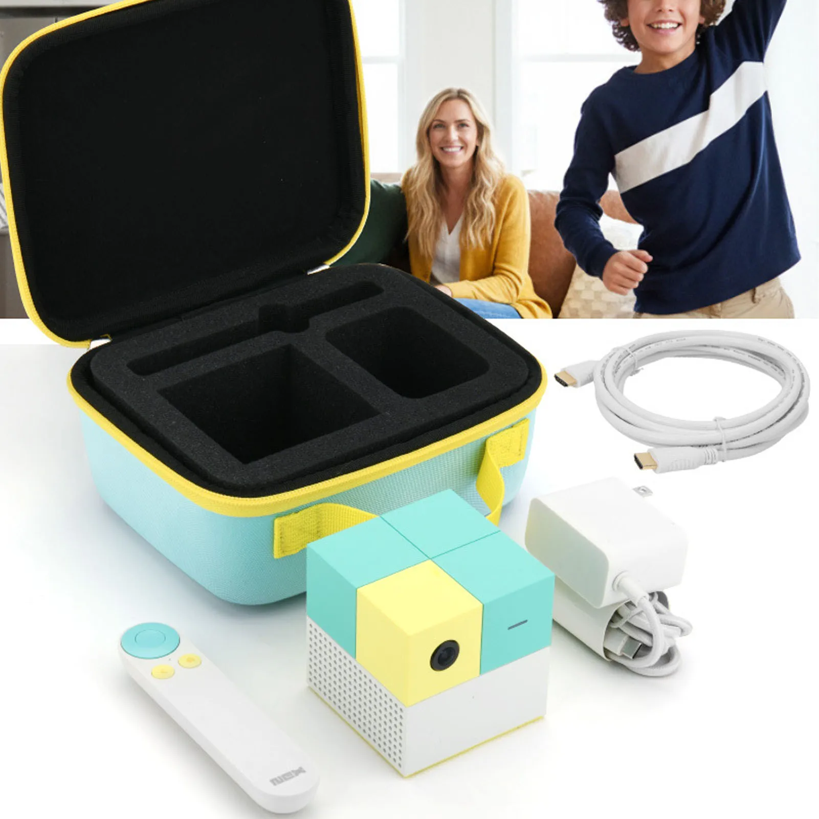 

Дорожный жесткий кейс для игровой консоли Nex Playground, кабеля питания, пульта ДУ, камеры, защитного чехла для камеры, сумка для аксессуаров