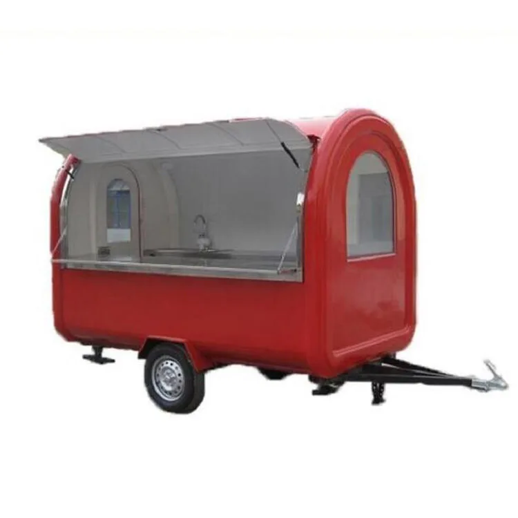 2023 KN-280 mobile food carts/trailer/ ice cream truck/snack food carts customized for sale with free shipping