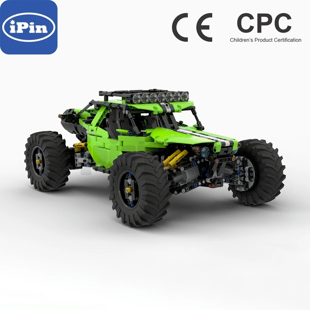 

NEW 4WD RC Buggy For MOC 19517 Building Blocks Toy Kit DIY Educational Children Birthday Gift 1914PCSFit