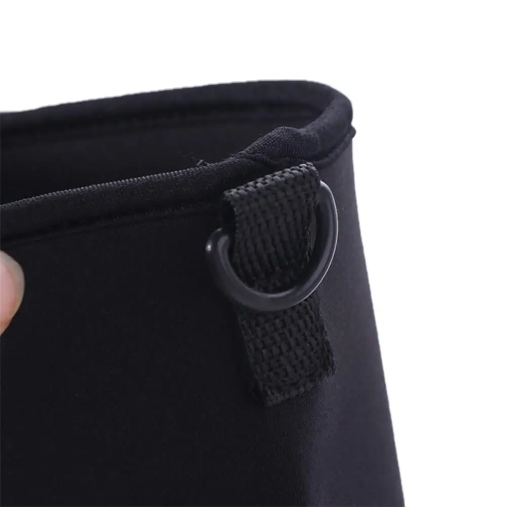 18/36/64oz Sport Cup Covers Bag Neoprene Black Water Bottle Cover Bag Strap Portable Water Bottle Carrier Sports Bottle