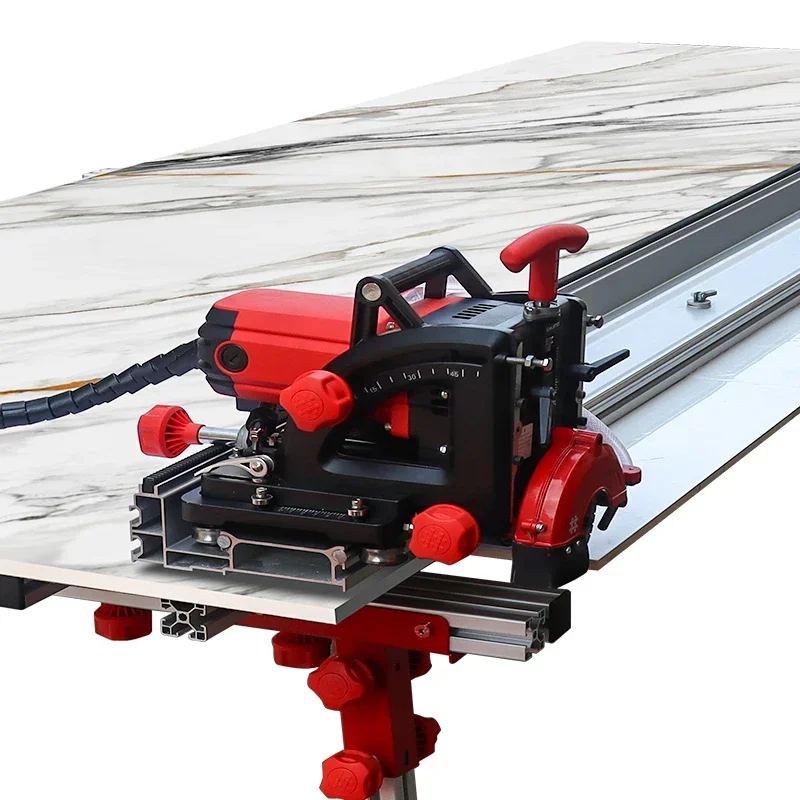 automatic tile cutter machine small precision large format porcelain tile cutter granite cutting machine multi blade stone