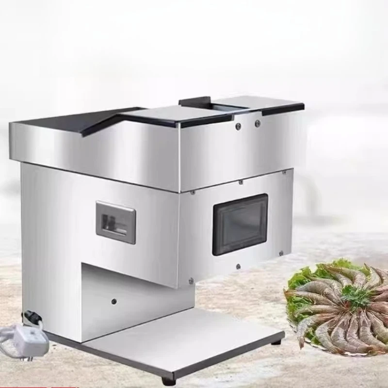 

Commercial shrimp line remover intelligent prawn back opening