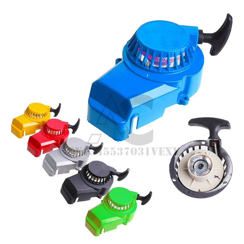 Aluminum Tow Starter Start Mini Pocket Bike ATV Four Wheels 49cc Lawn Mower Engine Accessories