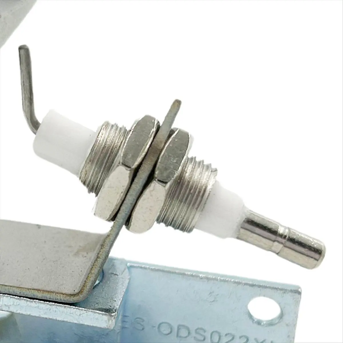 A20I Gas Frying Furnace Accessories Bare Fire Fire Component with Ignition Needle Bracket, Fire Heads Long Fire Accessories