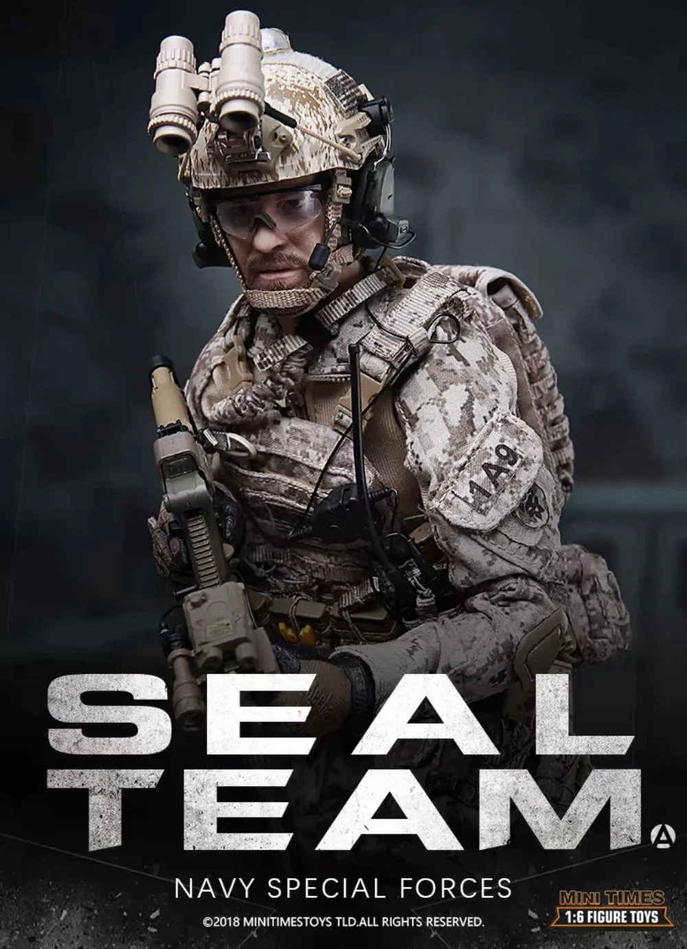 1/6 Minitimes M012 Mini Times US. Soldier Doll Seal Full Set Moveable Action Figure Operation Unit About 12