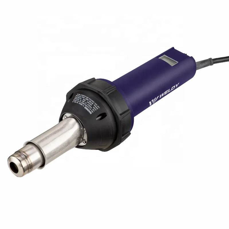 Гарантия подлинности Weldy Brand Heat Energy HT1600D Комплект для сварки пластика с цифровым управлением Ручной инструмент горячего воздуха