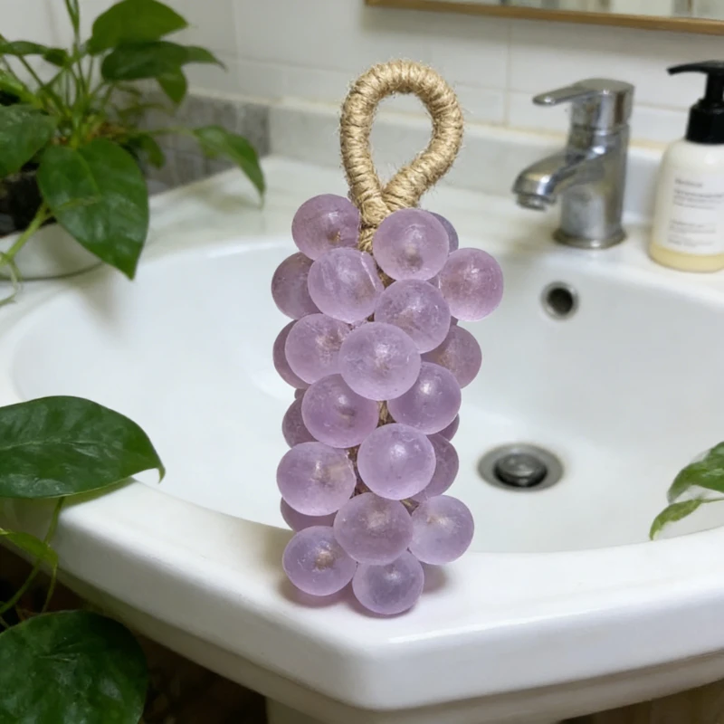 

1 шт. Креативное мыло в форме грозди винограда, увлажняющее, с эфирными маслами, ручной работы, прозрачное, с эффектом ледяных кристаллов, для ванны и очищения.