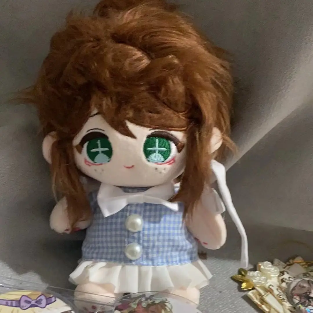 محشوة 20 سنتيمتر لعبة الهوية الخامس إيما وودز القطن ألعاب الدمى كوس الأطفال الكبار أفخم فستان بلوشي لعب الاطفال الهدايا