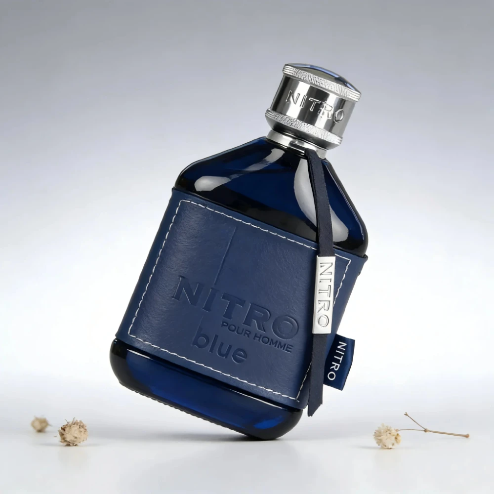 Dumont Nitro Blue para Hombre – Notas Cítricas Frescas y Amaderadas Cálidas, Aroma Duradero