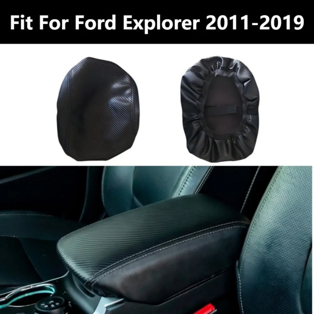 Center Console Gloves For Ford Explorer 2011-2019 Prevent Slippery And Wear-Resisting Center Console Lid Armrest Cover