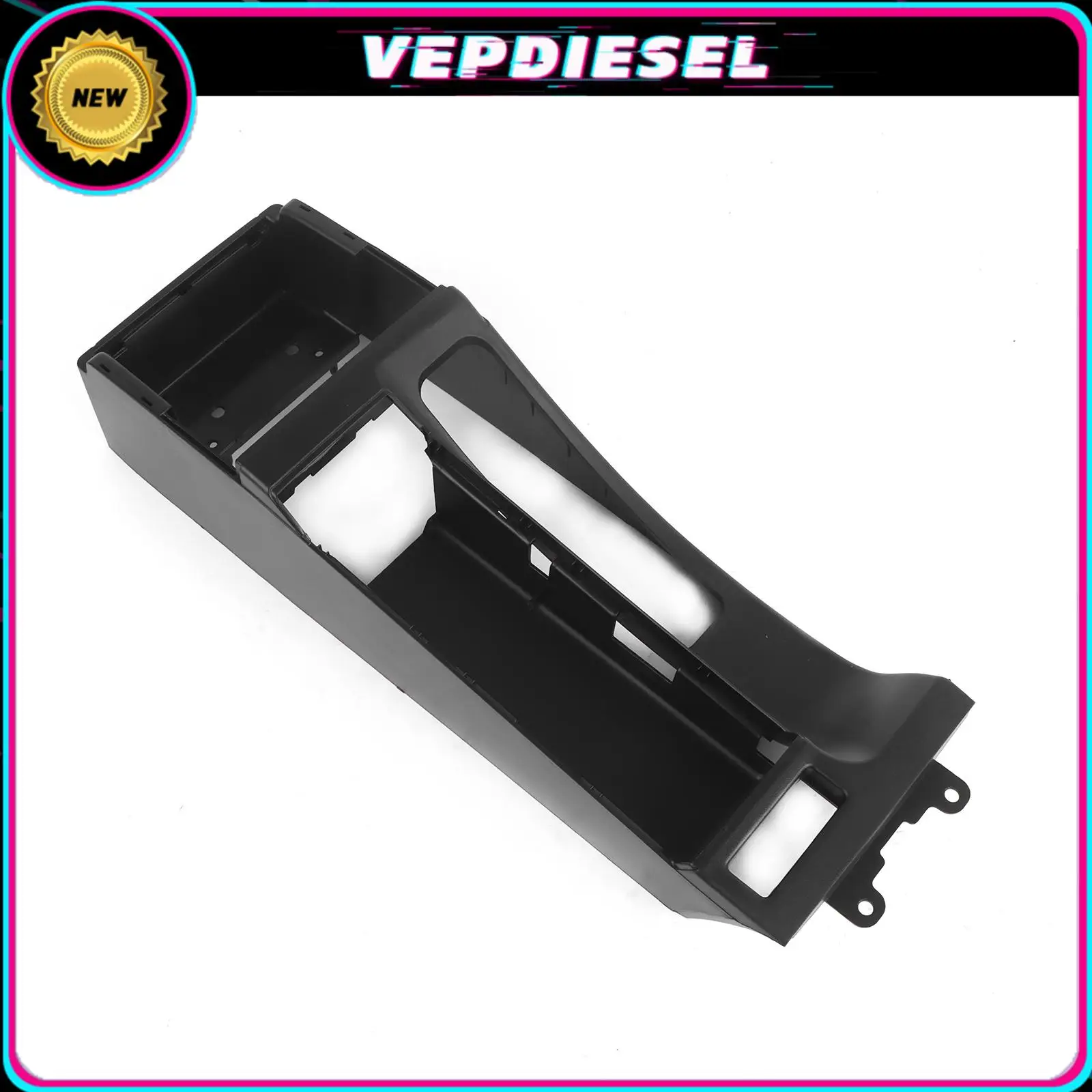 

51168218305 Накладка на центральную консоль автомобиля, подлокотник с левым рулем, черный для BMW 3 серии E46, 4-дверный, 1999-2006, аксессуары для внутреннего подлокотника