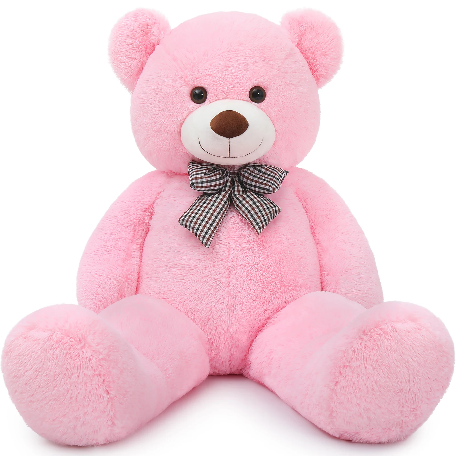 

MaoGoLan гигантский розовый плюшевый мишка 55 дюймов в натуральную величину большой медведь большие мягкие игрушки для подруги