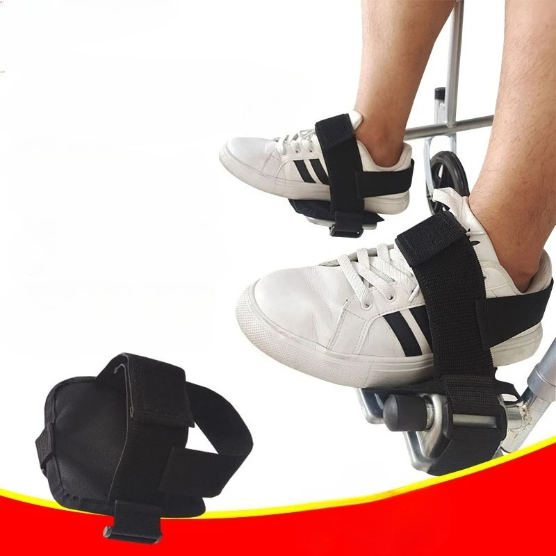 1PC Wheelchair Safety Belt Fixed Belt Wheelchair for Paralyzed Elderly Foot Restraint Belt Wheelchair Anti-fall Safety Foot Belt