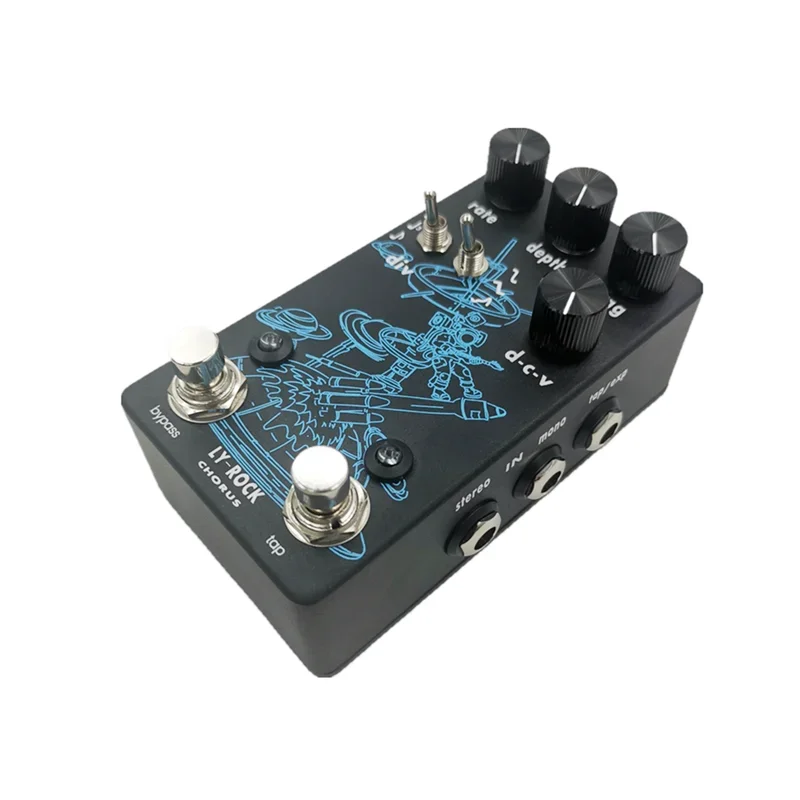 

LY-ROCK Stereo Chorus Guitar Effects Pedal Replace For Walrus Audio Deluxe Chorus Effector 9V 100mA 1pc