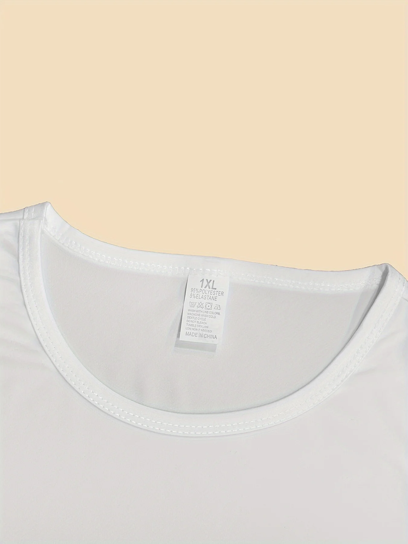 [캐주얼 라운드넥 반팔 티셔츠] 플러스 사이즈 크레이지 프린트 티셔츠, 캐주얼 라운드넥 반팔 티셔츠, 여성 플러스 사이즈 의류