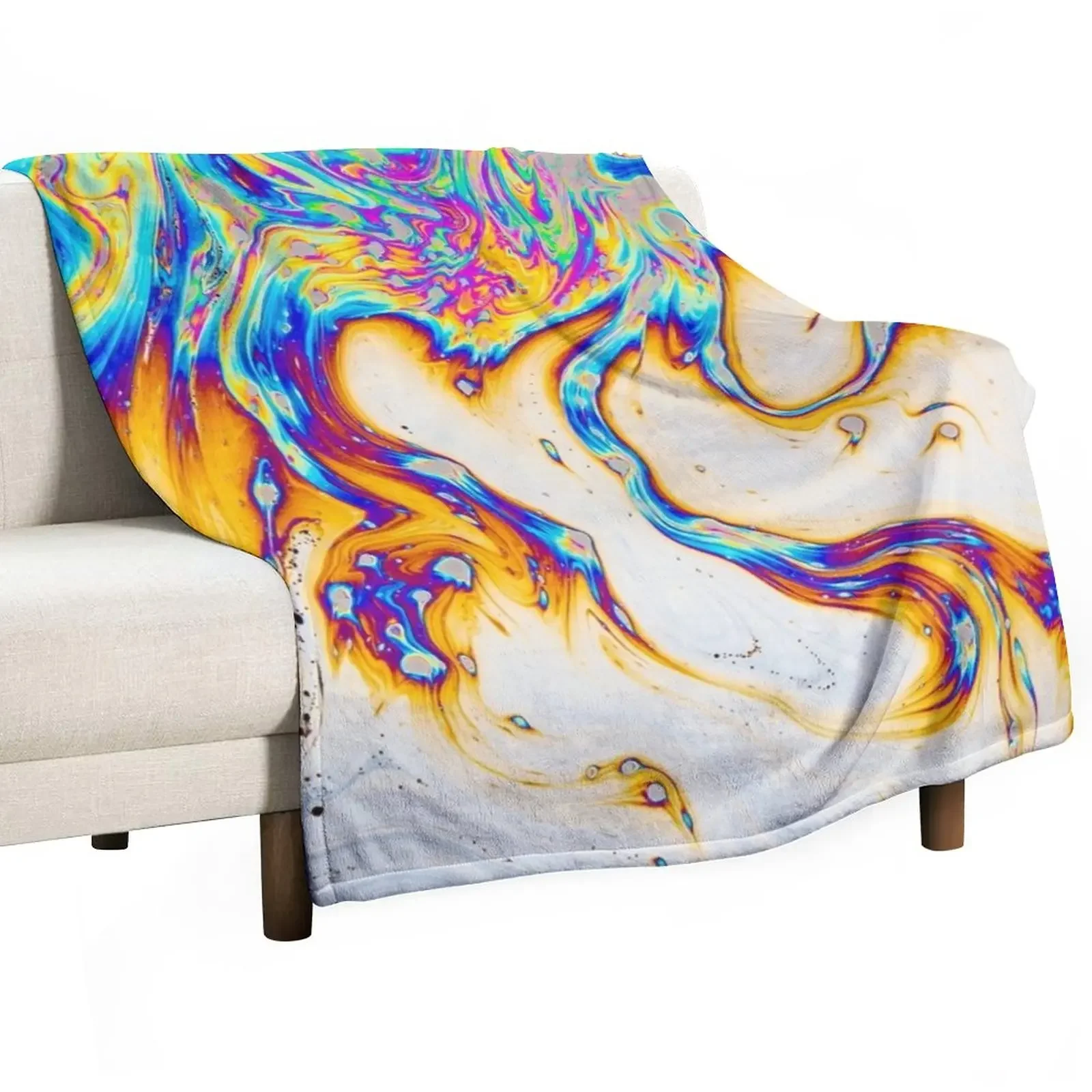 

Oil Spill Throw Blanket Polar blanket Sofa Quilt Bed covers Blanket Luxury