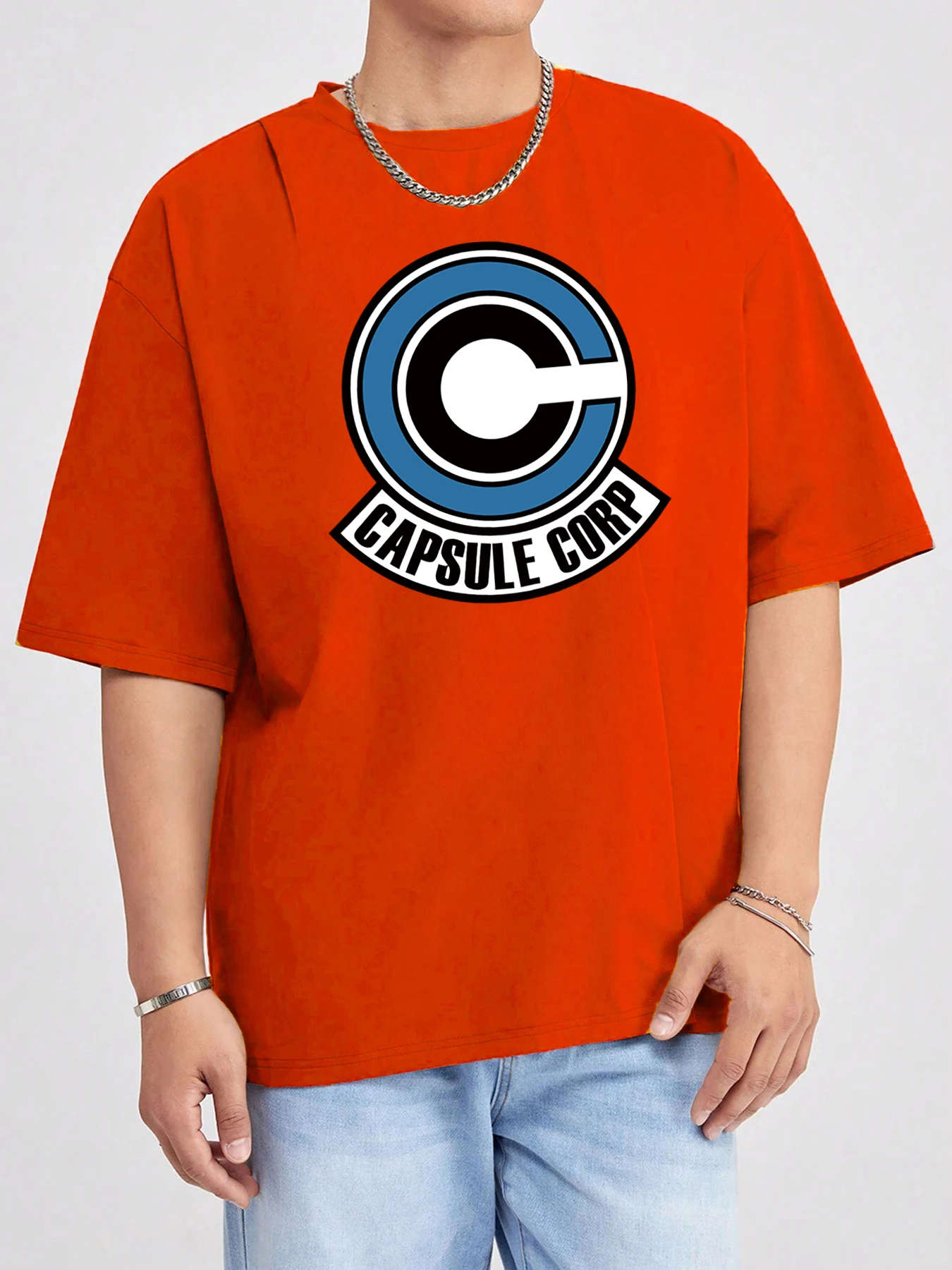 Kreative Kreis Design Drucke Mann Tops Sommer Atmungsaktive Kurzarm High Street Basics T-Shirt Baumwolle Casual T-shirts