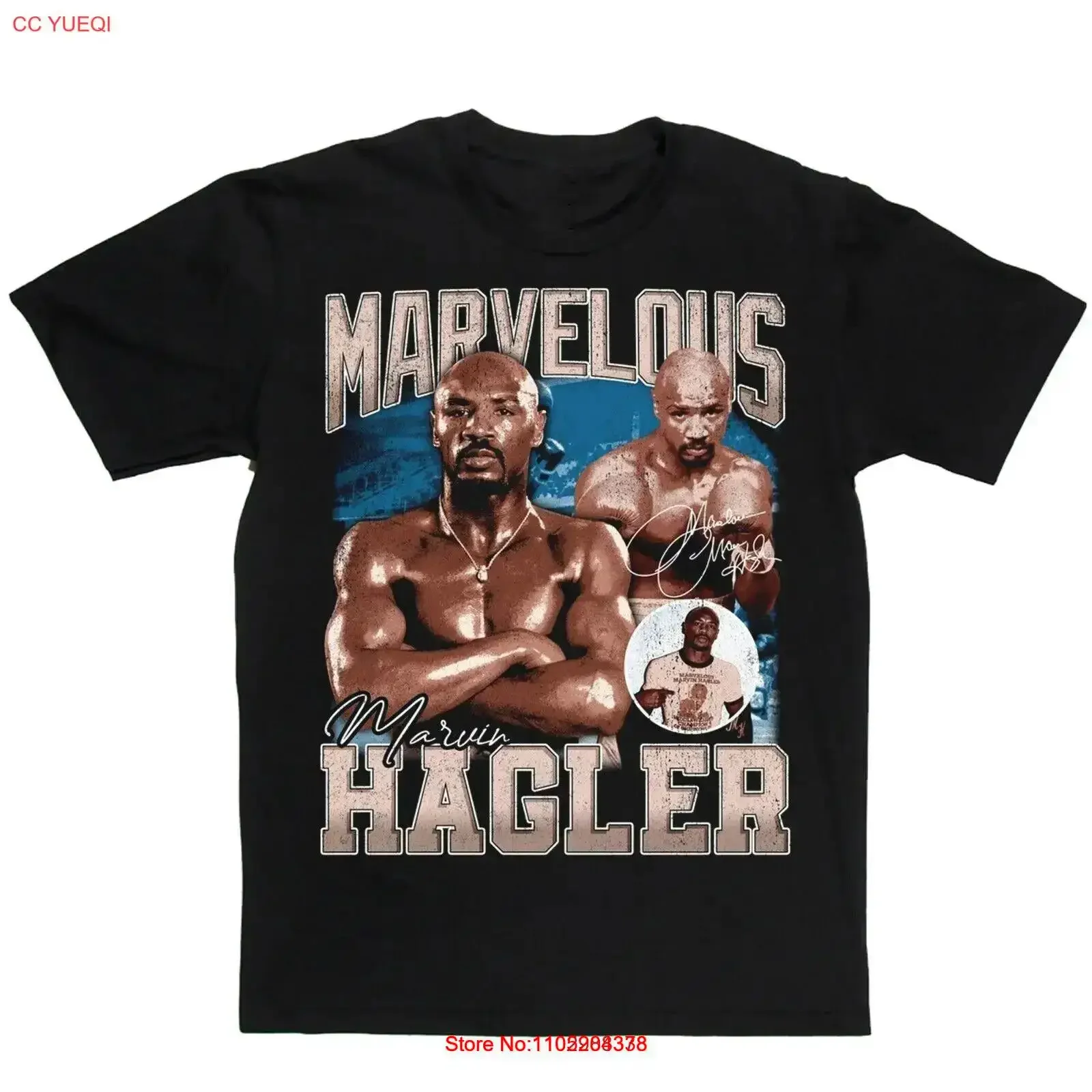 نادر رائع مارفن هاجلر الكلاسيكية لمحبي الرجال S 235XL تي شيرت فريشيب خمر غسلها عادية تنفس قليلا