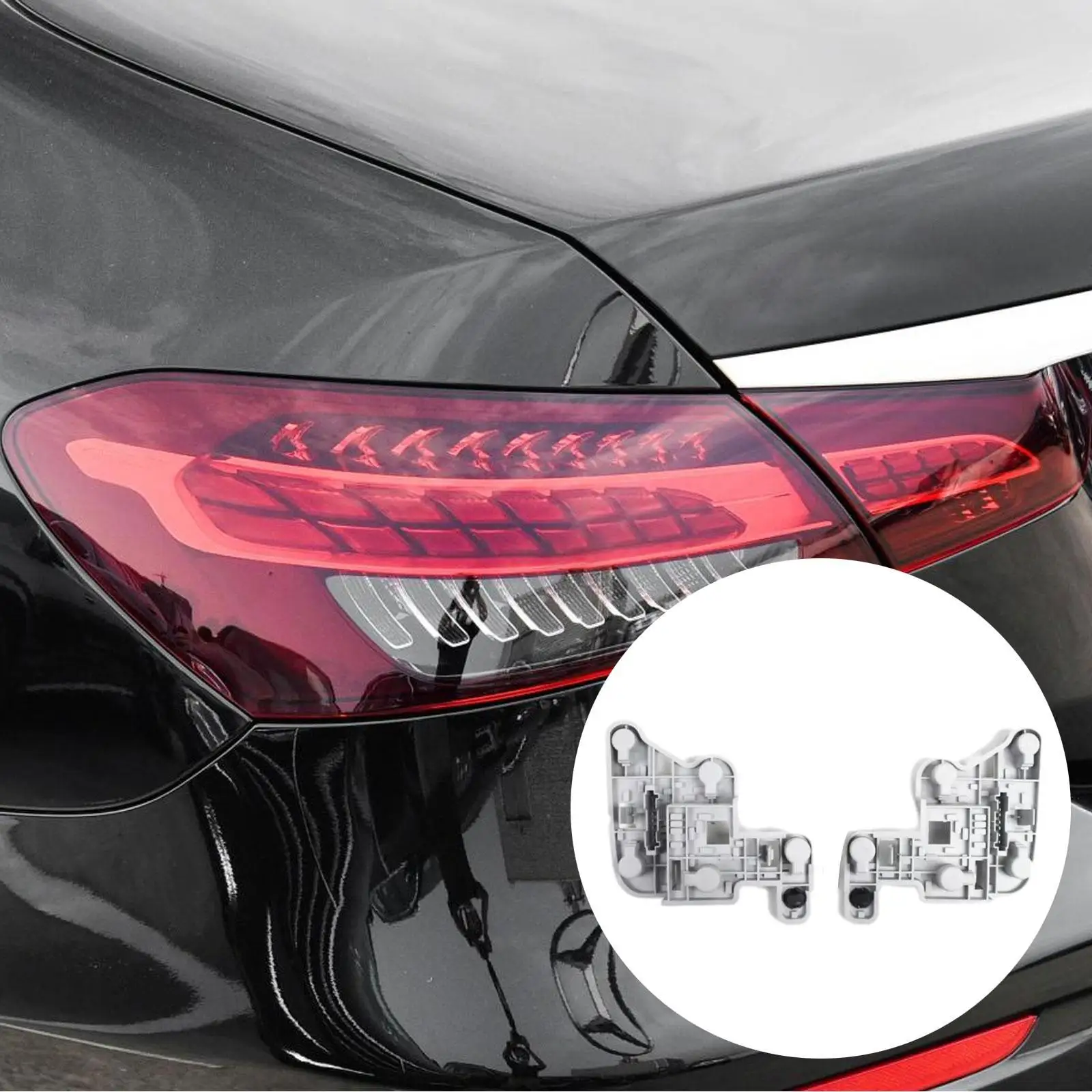 

2x A2048201600 Tail Light Circuit Board Taillight Bulb Holder Accessories for Mercedes Benz W204 C Class Saloon 2007 - 2010