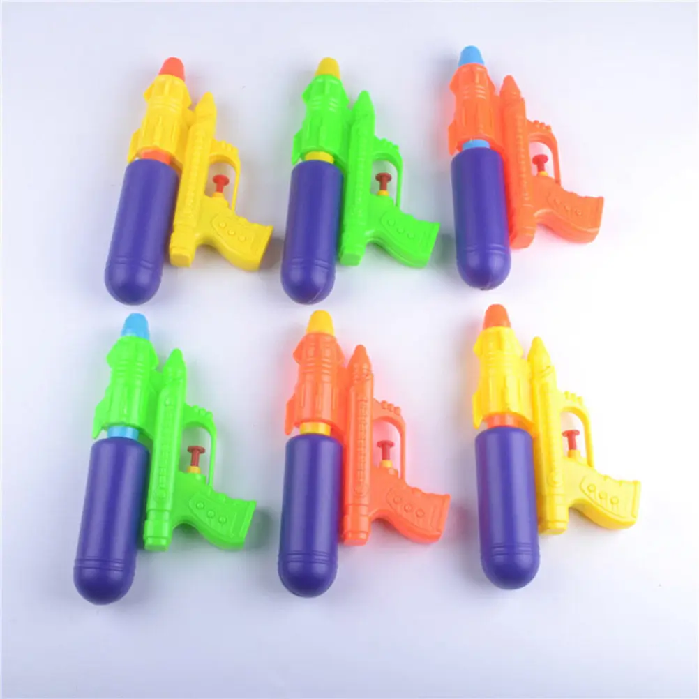 6Pcs Mini Premium Kids Water Soaker Durable Summer Beach Pool Socialization Fun Gift for Children