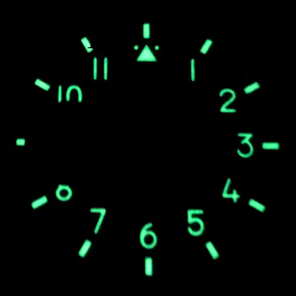 MANTA 37mm Sterile Black Blue Green White Dial Luminous Fit ETA6497 Seagull ST3600 Movement Watch Parts