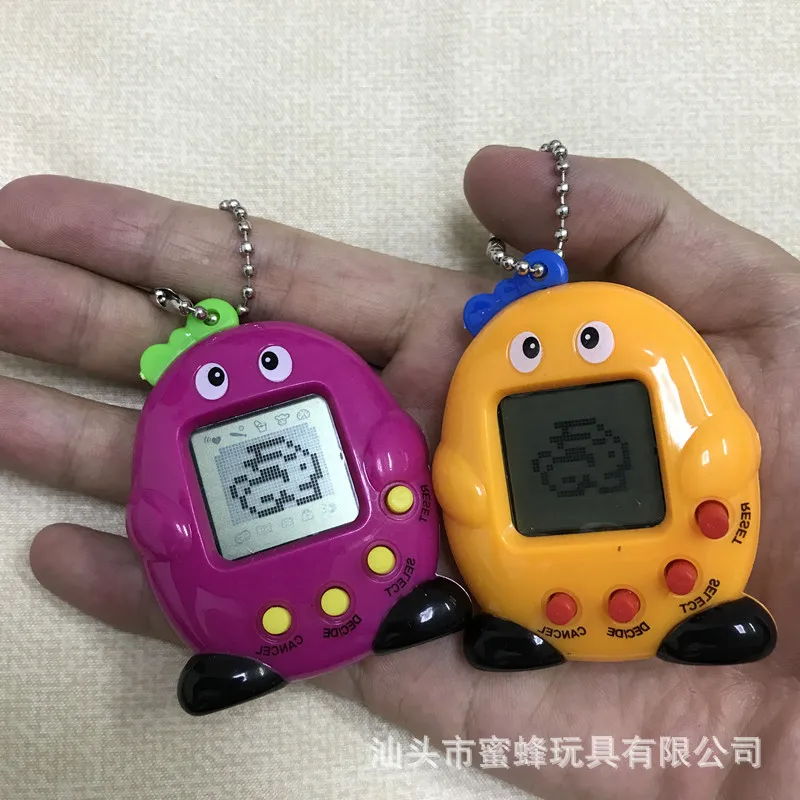 Creative Penguin Shaped Electronic Pet Game Tamagotchi Toy 168 Pets In 1 Virtual Pet Electronic Toys Kids Funny Gifts E Pet Toy