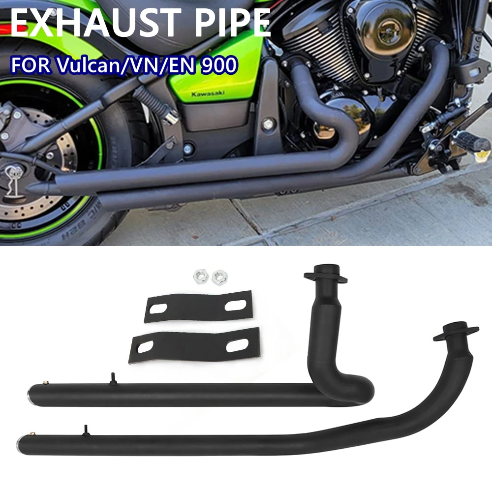 

Для Kawasaki Vulcan 900 S EN900 VN900 S900 VN EN 900 все годы выхлопная труба мотоцикла полный глушитель выхлопная система глушитель трубы