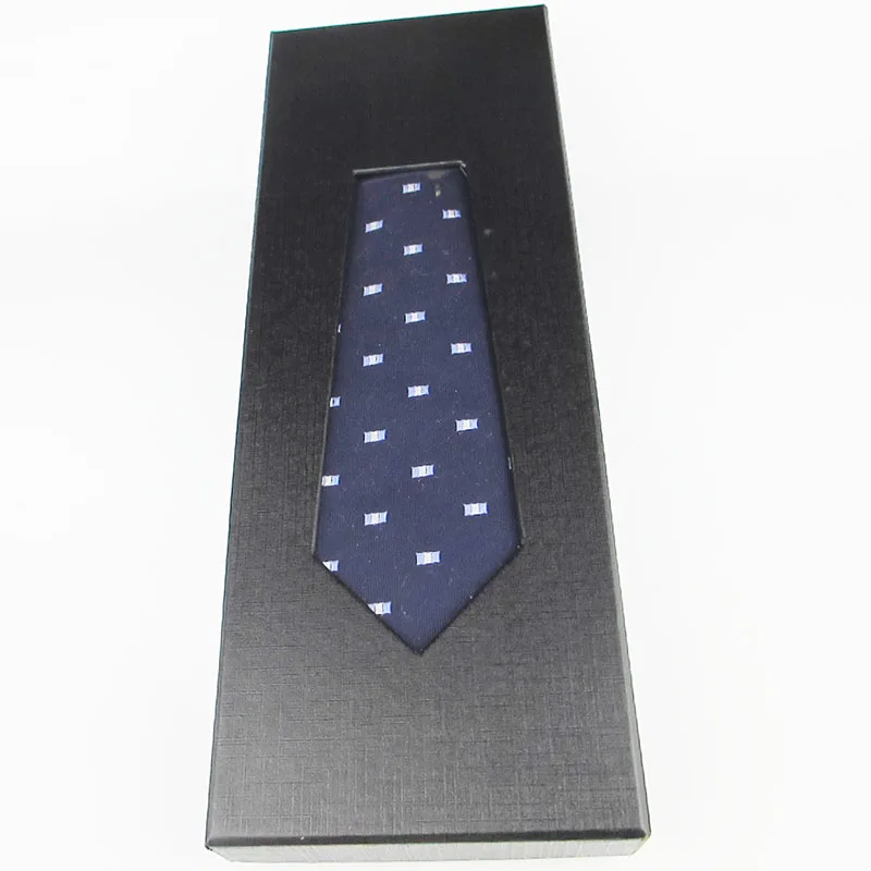 メンズファッションシルクネクタイ、ボックス入り、ソフトで斬新なネクタイ、ネイビー、ブラックカラー、ドット柄、花柄、蝶ネクタイ、結婚式、新郎、ビジネスギフト