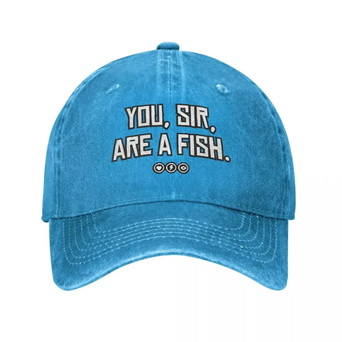 

You, sir, are a fish | Redemption 2 Inspired Design Baseball Cap Hat Beach Beach Hat Cosplay Women'S Beach Visor Men'S