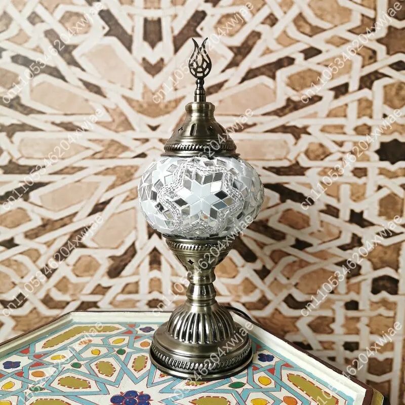 Moroccan Handmade Retro Table Lamp Exotic Decor For Bedroom Living Room