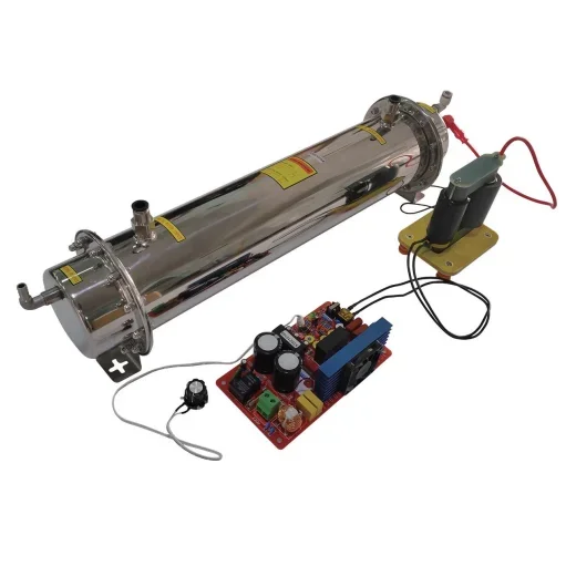 

TLF Adjustable 100 G/Hr Ozone Tube With Power Supply Water Cooled Quartz Ozone Generator Cell