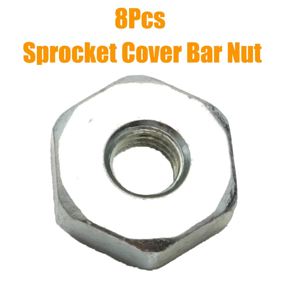 8pcs Chainsaw Replacement Bar Nut for Stihl MS240 MS260 MS270 MS280 MS290 MS310 MS390 MS340 MS360 MS360C MS440 MS460 MS640