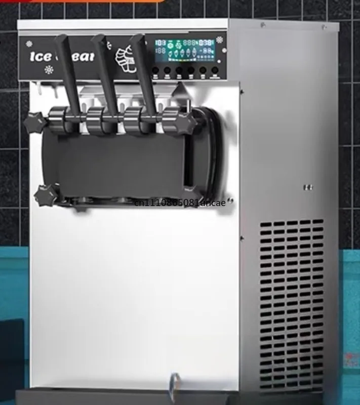 Ice cream machine commercial stand vertical automatic sundae soft ice cream machine small desktop ice cream machine